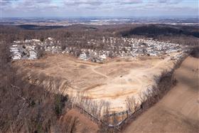 Site & Land Development: Land clearing and earth work on a site in Lehigh County, PA.